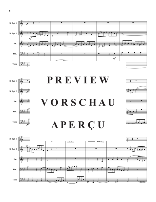 Produktgalerie: Seite 7 von 21 Fantasia und Fuga  , , (Blechbläserquintett)