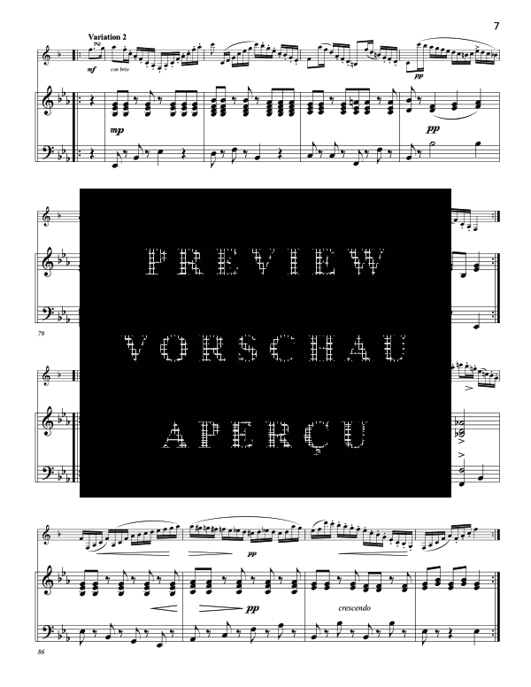 Product gallery: Page 11 of 11 Adagio, Tema con Variazioni e Finale sopra il tema nell´opera Il Pirata del Bellini, , (clarinet in Bb and piano)