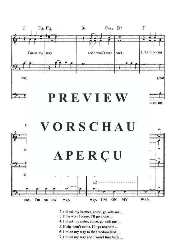 Produktgalerie: Seite 4 von 4 I´m On My Way, , Gemischter Chor