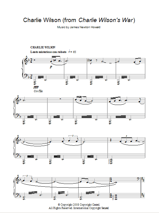 Product gallery: Page 1 of 1 Charlie Wilson's War, James Newton Howard