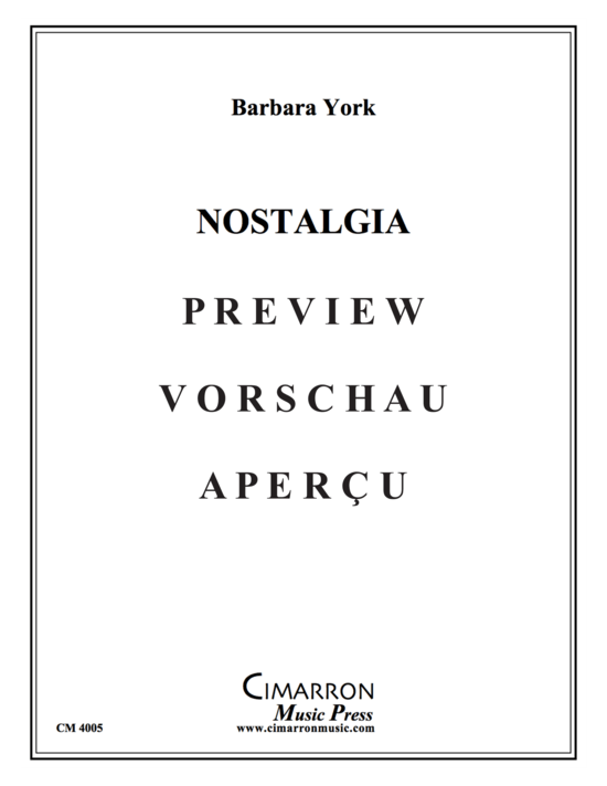 Produktgalerie: Seite 2 von 16 Nostalgia , , (Trompete in B + Klavier)