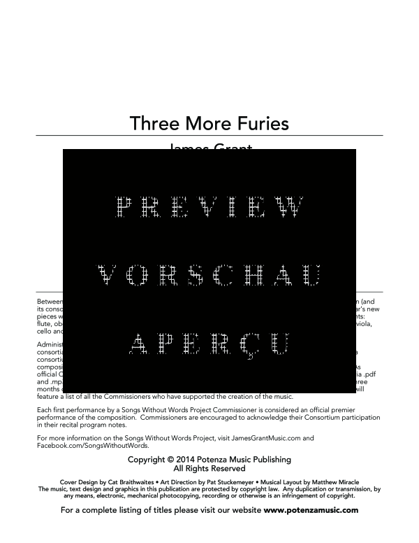 Product gallery: Page 3 of 11 Three More Furies, , (Euphonium Solo)