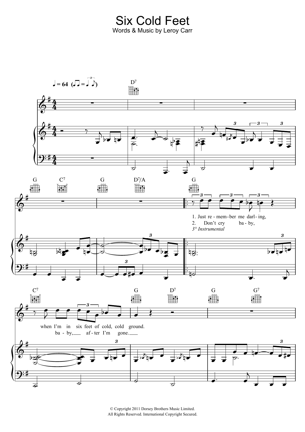 Produktbild zu: Six Cold Feet Of Ground