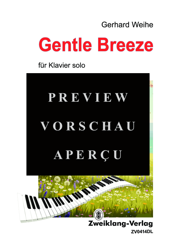 Product gallery: Page 2 of 9 Gentle Breeze, Weihe, Gerhard, Solo Piano","Detected_source_language":"De