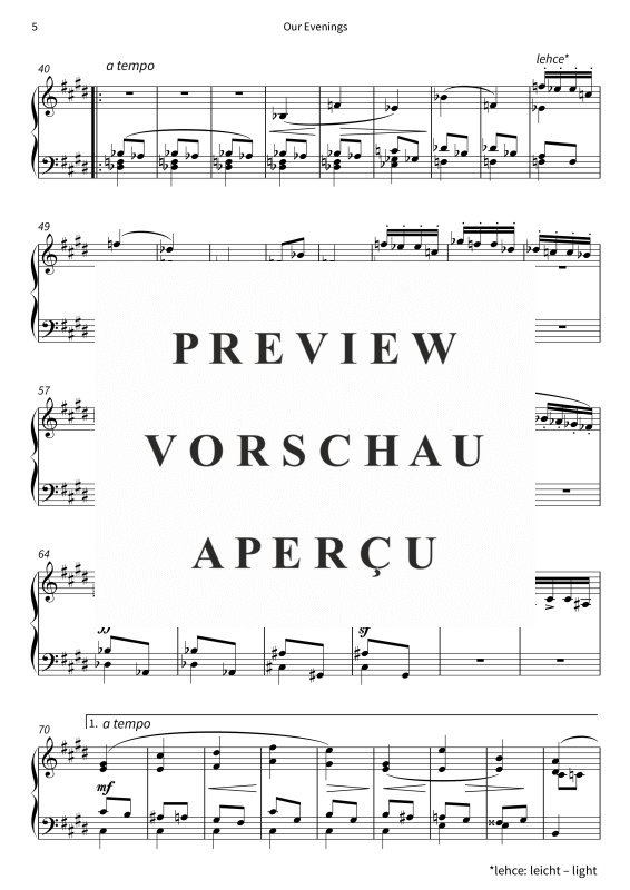 Product gallery: Page 7 of 11 On an Overgrown Path, , Piano Solo