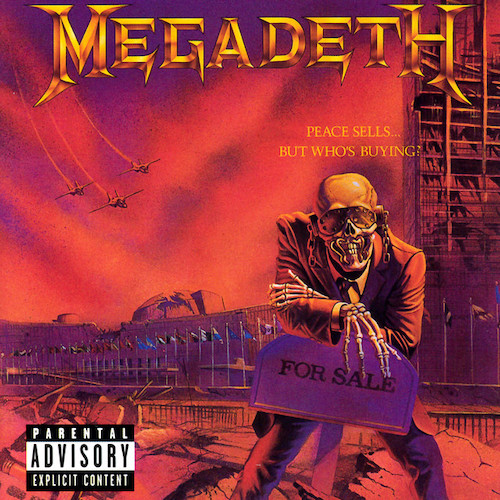 cover: Peace Sells, Megadeth, E-Bass