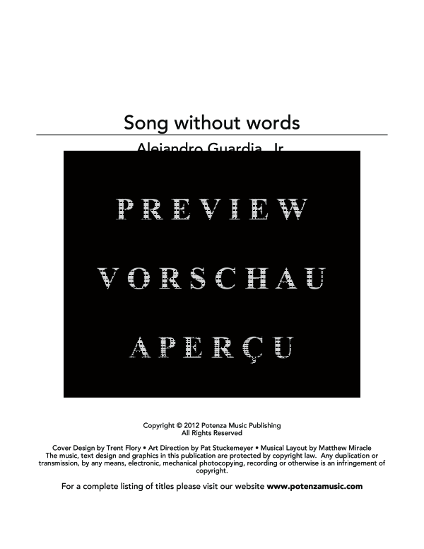 Product gallery: Page 3 of 11 Song Without Words, , (Tuba Quartett EETT)