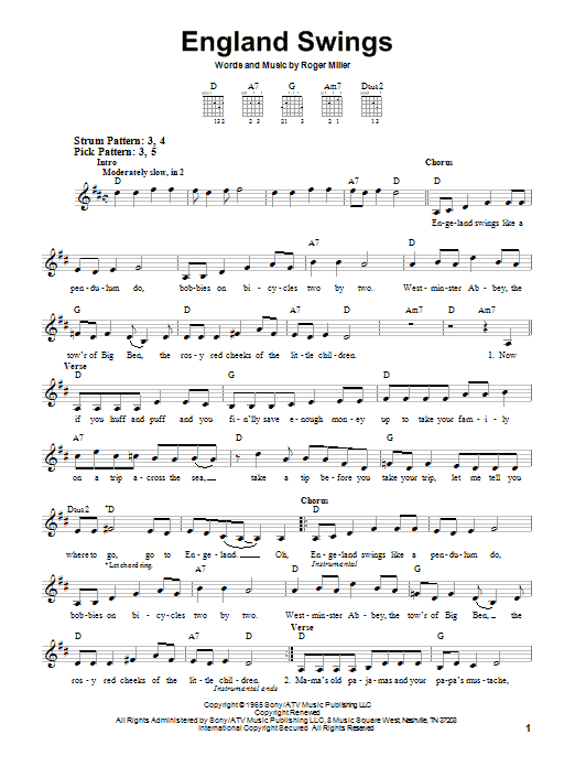 Produktbild zu: England Swings