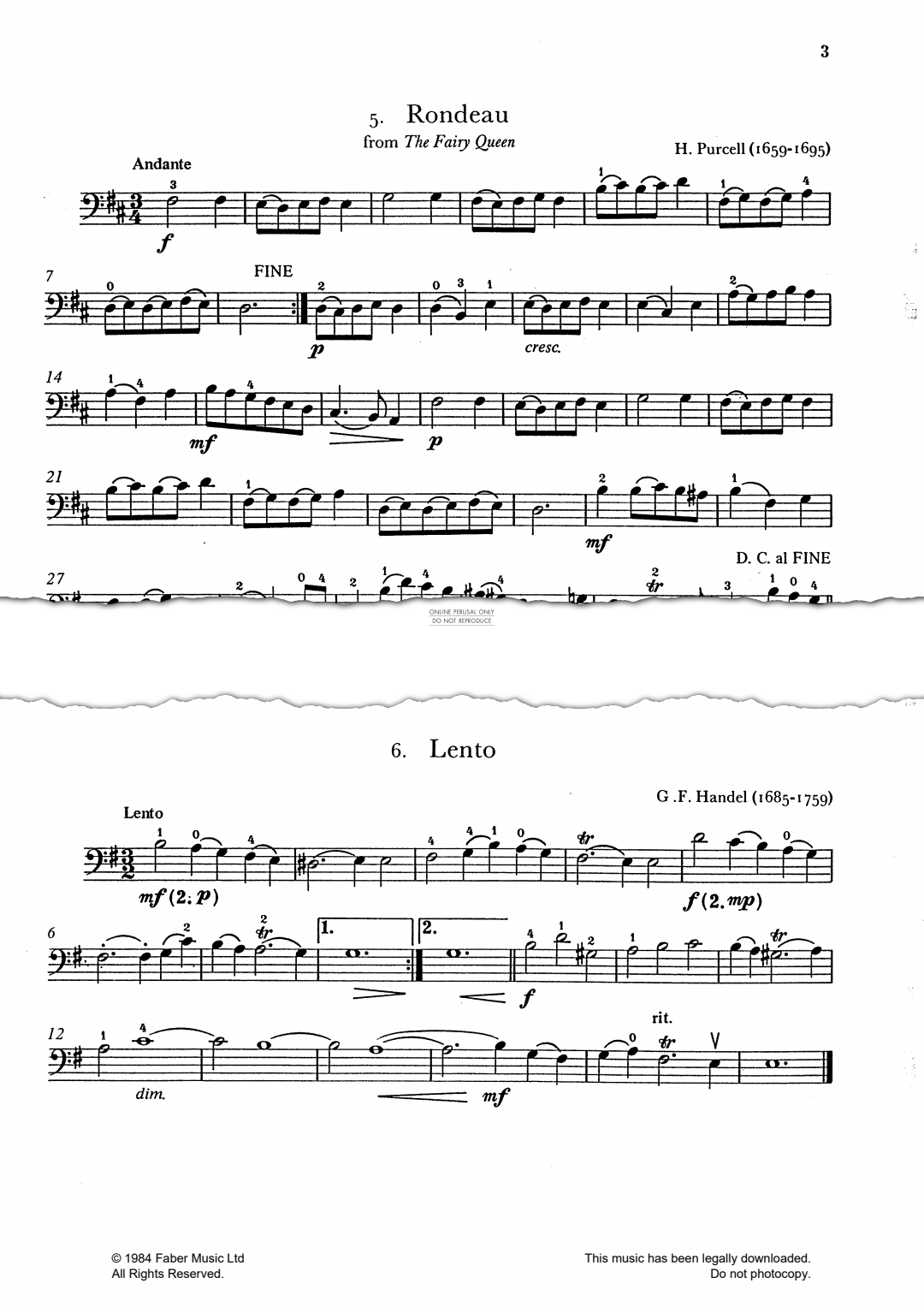 gallery: Rondeau (from 'The Fairy Queen'), Henry Purcell