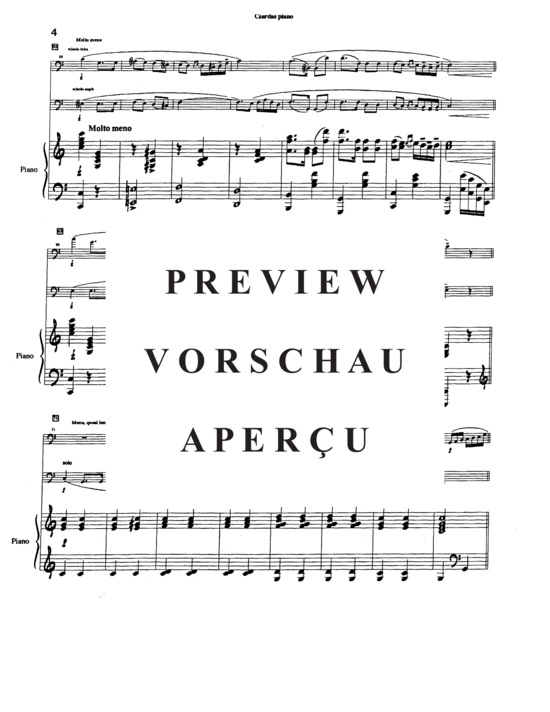 Produktgalerie: Seite 6 von 18 Csardas (Duet with Piano) , , Euphonium, Tuba und Klavier