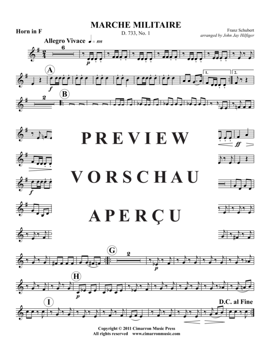 Produktgalerie: Seite 8 von 9 March Militaire , , (Holzbläser-Quintett)