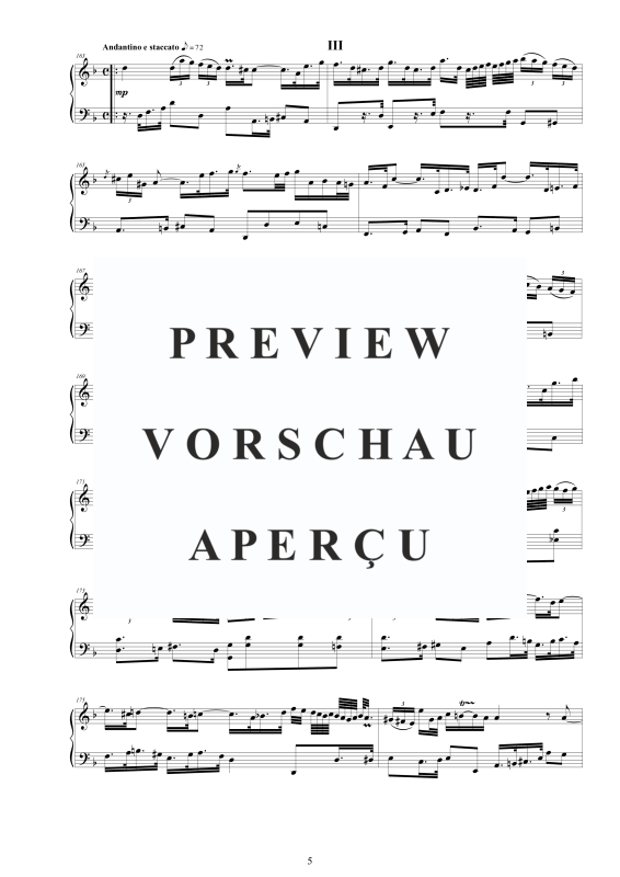 Produktgalerie: Seite 6 von 9 Cembalo Sonate Nr. 1 in F-Dur Op.4, , Cembalo/Klavier Solo