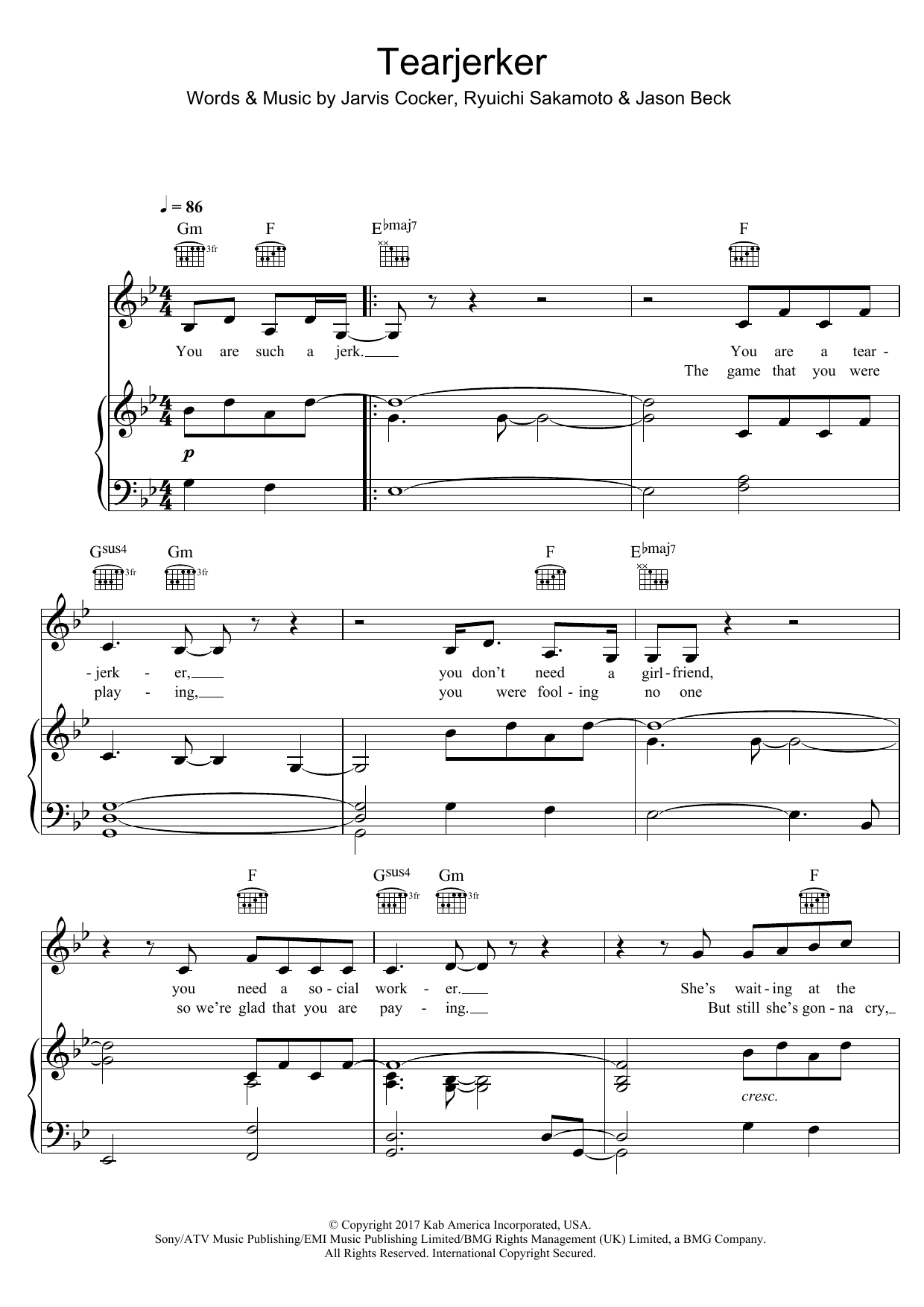 Produktbild zu: Tearjerker