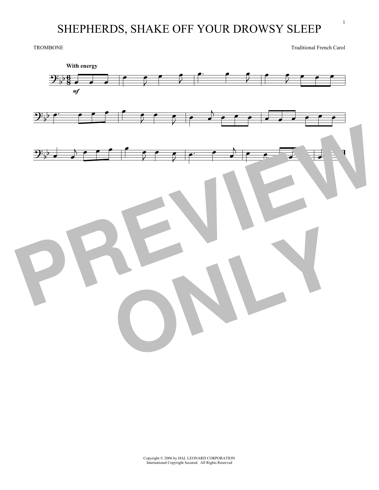 Product gallery: Page 1 of 1 Shepherds, Shake Off Your Drowsy Sleep, Traditional French Carol