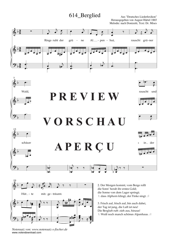 Product gallery: Page 2 of 3 Berglied , , Piano and Voice