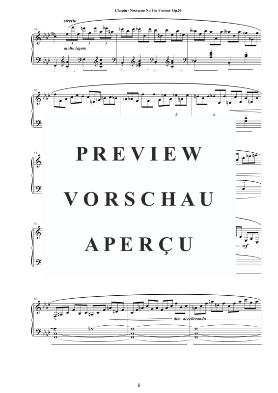 Product gallery: Page 7 of 8 Nocturne No. 1 in F Minor Op. 55, , Solo Piano