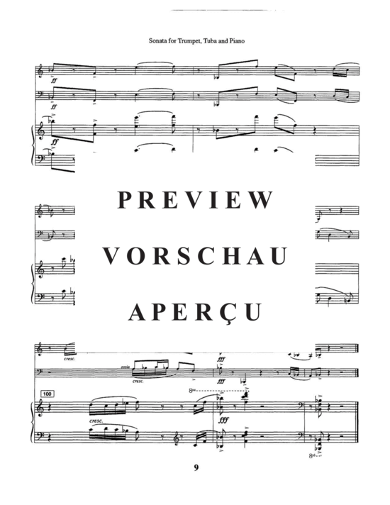 Produktgalerie: Seite 13 von 21 Sonata , , (Trompete in Bb/C, Tuba + Klavier)