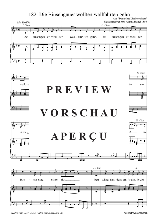 Product gallery: Page 2 of 3 Die Binschgauer wollten wallfahrten gehn , , Piano and Voice