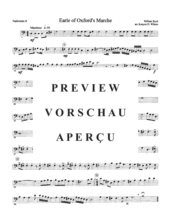 Product gallery: Page 10 of 13 Earle of Oxford´s March , , (Tuba Quartett EETT)