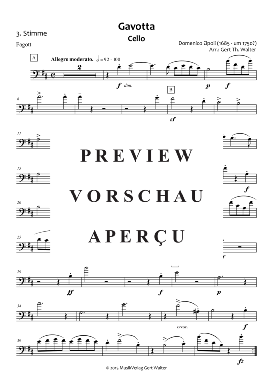 Produktgalerie: Seite 19 von 21 Gavotta , , (Quintett flexible Besetzung)