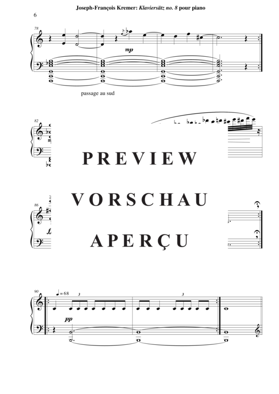 Product gallery: Page 7 of 9 Klaviersatz no. 8 , , Piano Solo
