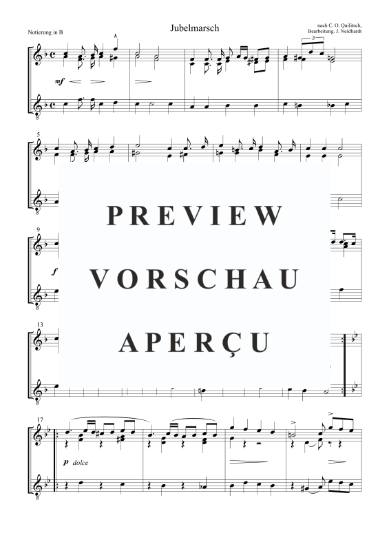 Produktgalerie: Seite 4 von 5 Jubelmarsch, , Posaunenchor