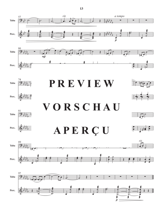 Product gallery: Page 15 of 21 Moral Dilemmas , , (Duet for tuba + percussion)