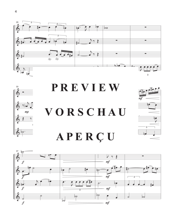 Product gallery: Page 7 of 21 Levi´s Dream , , (2 clarinets in B flat, alto clarinet in E flat/soprano in B flat and bass clarinet in B flat)