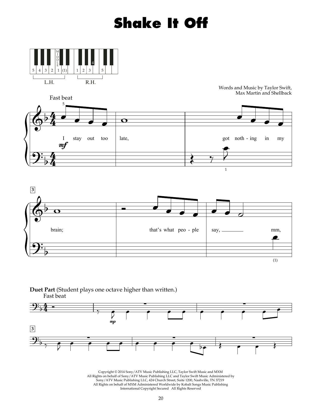 Produktbild zu: Shake It Off