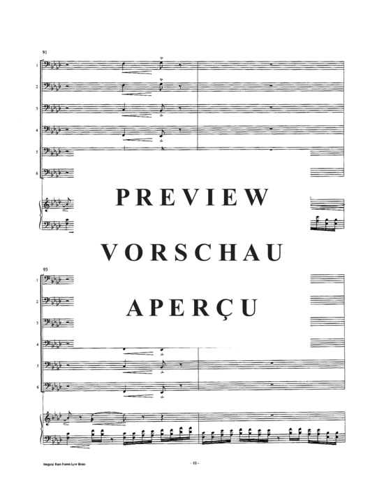 Produktgalerie: Seite 12 von 21 Into the Magical Rain Forest , , (Tuba Ensemble 1-6 Tuben + Tape)