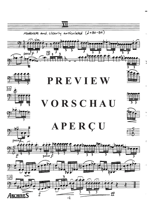 Product gallery: Page 14 of 19 Sixteen Etudes for Euphonium , , (Euphonium Solo)