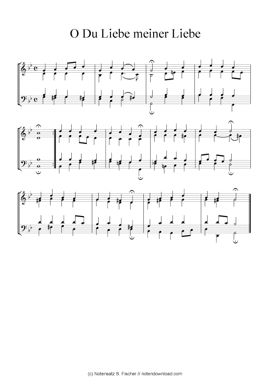 Product picture to: O Du Liebe meiner Liebe Johann Ch. G. Stade (Hrsgb.), 1830