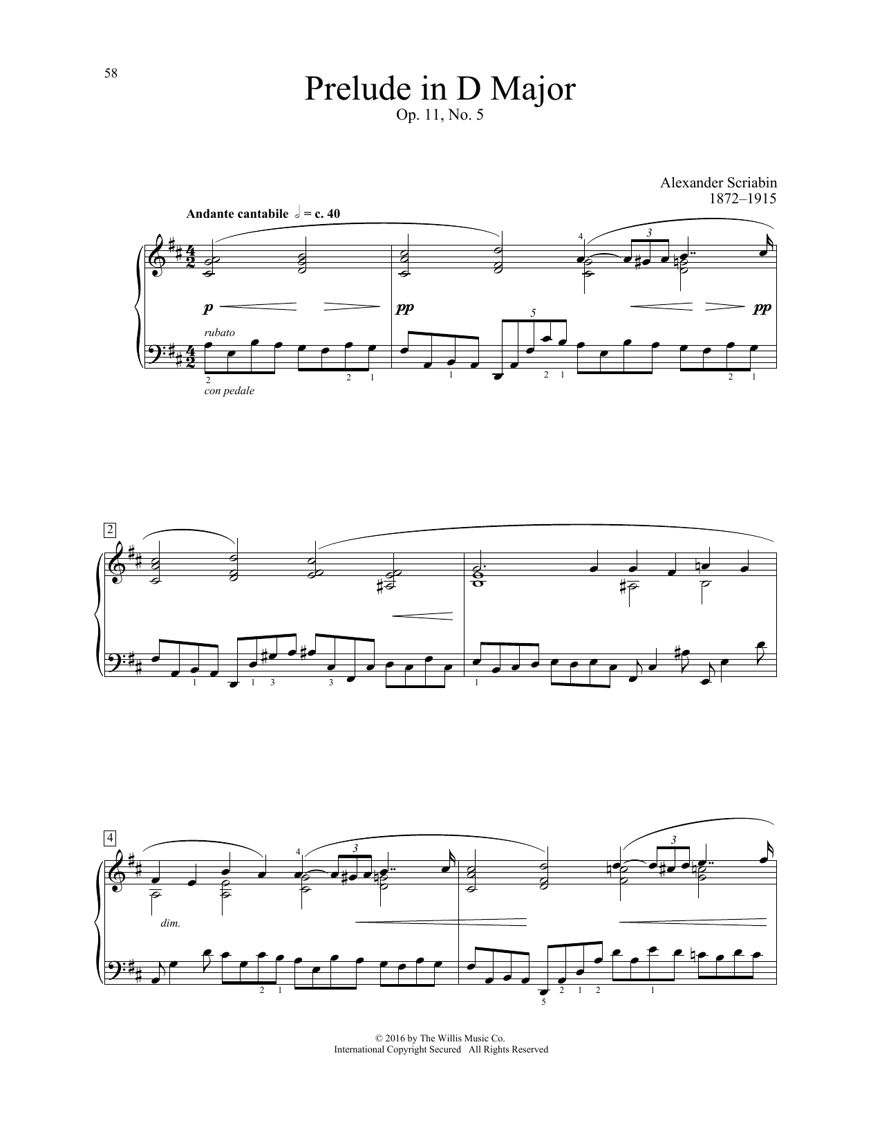 Product picture to: Sonata In D Major, Hob. XVI:4, 1st Mvmt