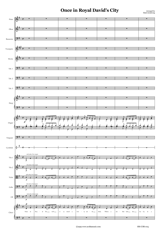 Produktbild zu: Once in Royal David's CityH. J. Gauntlett