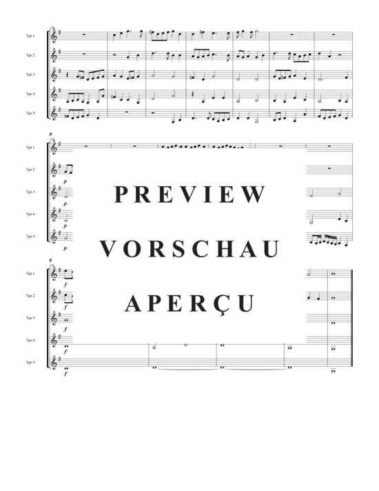 gallery: Canzona Bergamasca (G) , , trumpet quintet