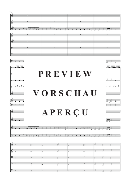 Produktgalerie: Seite 7 von 21 König der letzten Tage - Gloria: Partitur, , Orchester + Chor