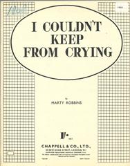 cover: I Couldn't Keep From Crying, Marty Robbins