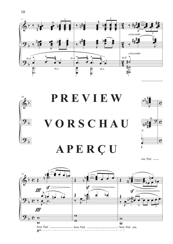 Produktgalerie: Seite 7 von 21 7 Klavierstücke in d , , Klavier Solo