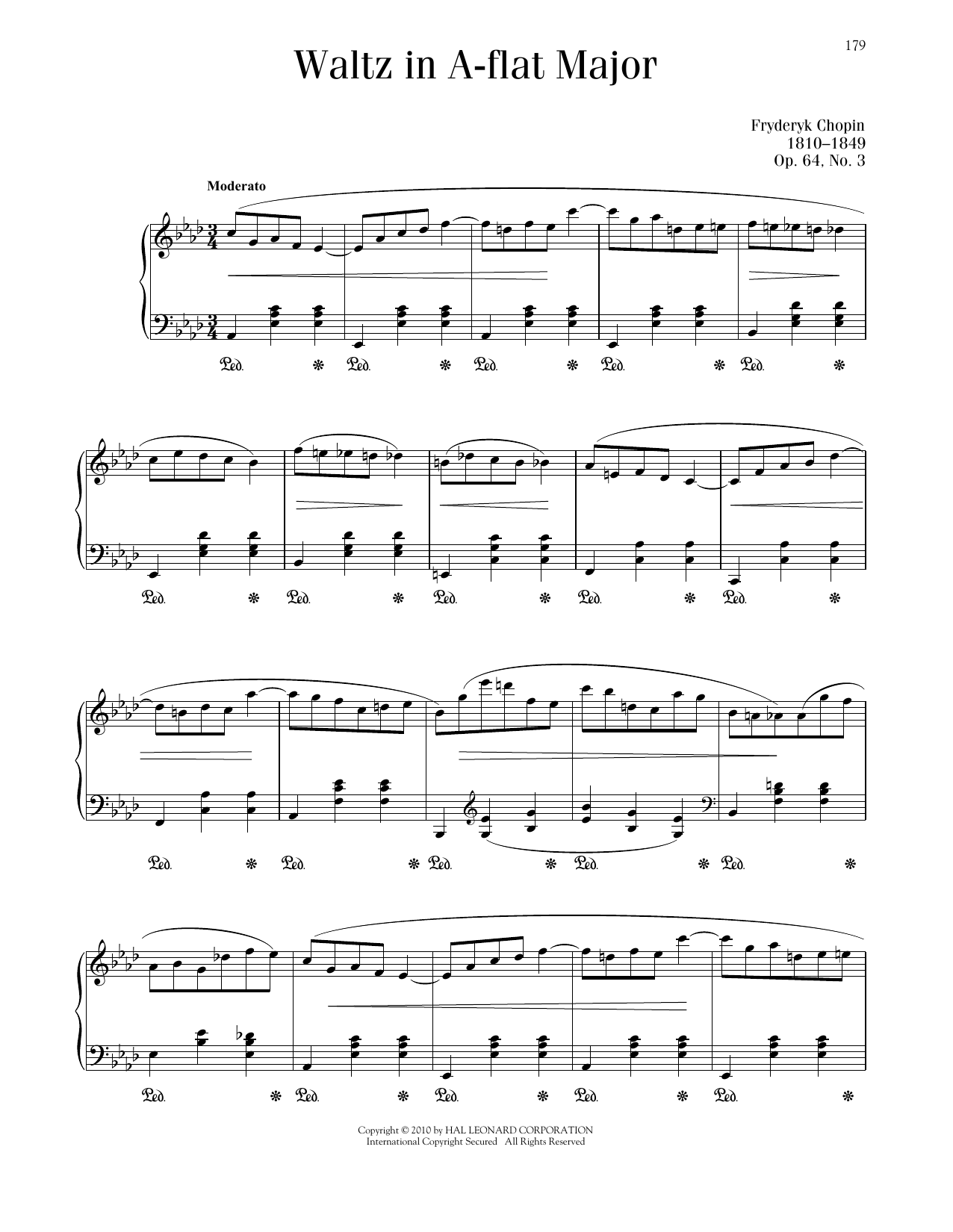 Product picture to: Waltz In A-Flat Major, Op. 64, No. 3