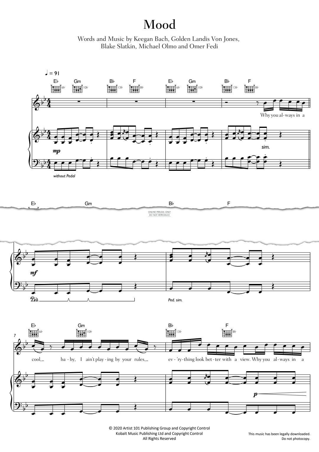 Product gallery: Page 1 of 1 Mood, 24kGoldn