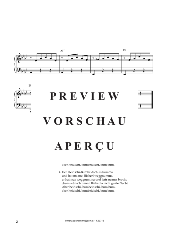 Product gallery: Page 7 of 7 Aber heidschi bum beidschi , , (tuba + piano)