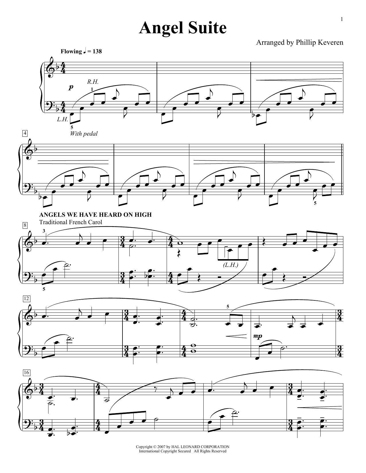 Product picture to: Angel Suite (arr. Phillip Keveren)