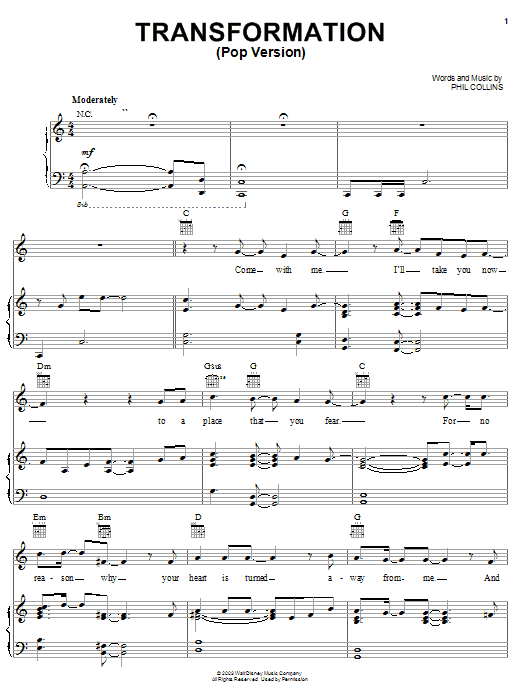 Produktbild zu: Transformation (Pop Version)
