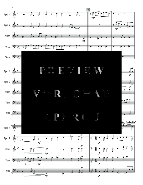 Produktgalerie: Seite 6 von 11 Five Carols, , (Blechbläser Quintett)