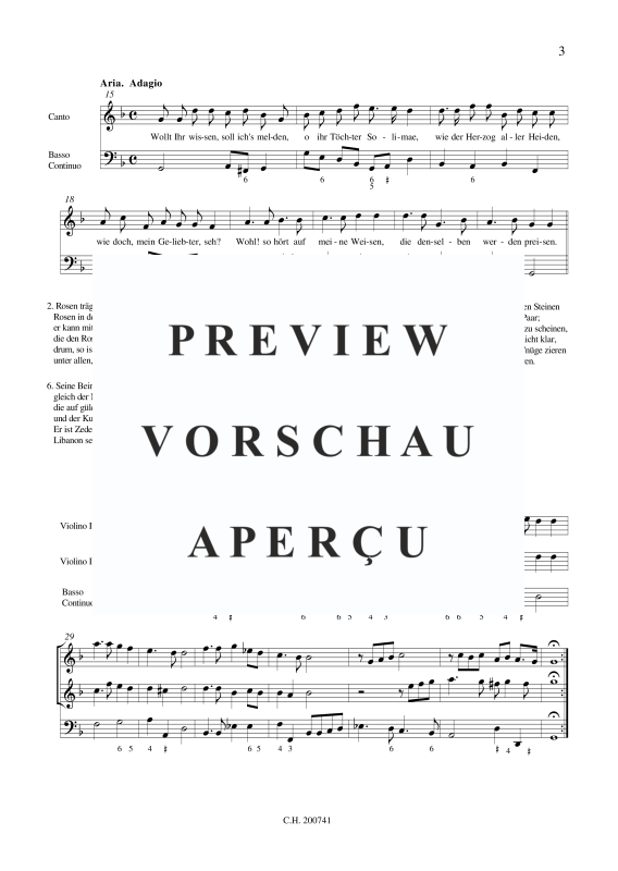 gallery: Wollt ihr wissen - Aria Sunamithica, , (Gemischtes Ensemble Solostimme, 2 Violinen und BC)