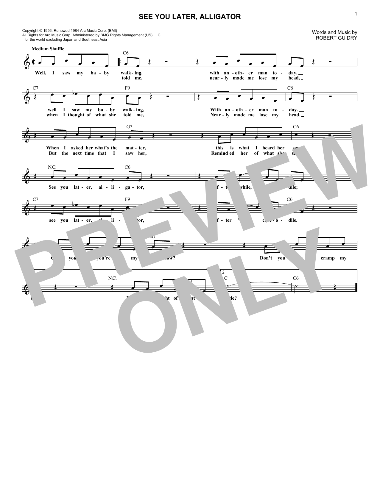 Produktgalerie: Seite 1 von 1 See You Later, Alligator, Bill Haley & His Comets