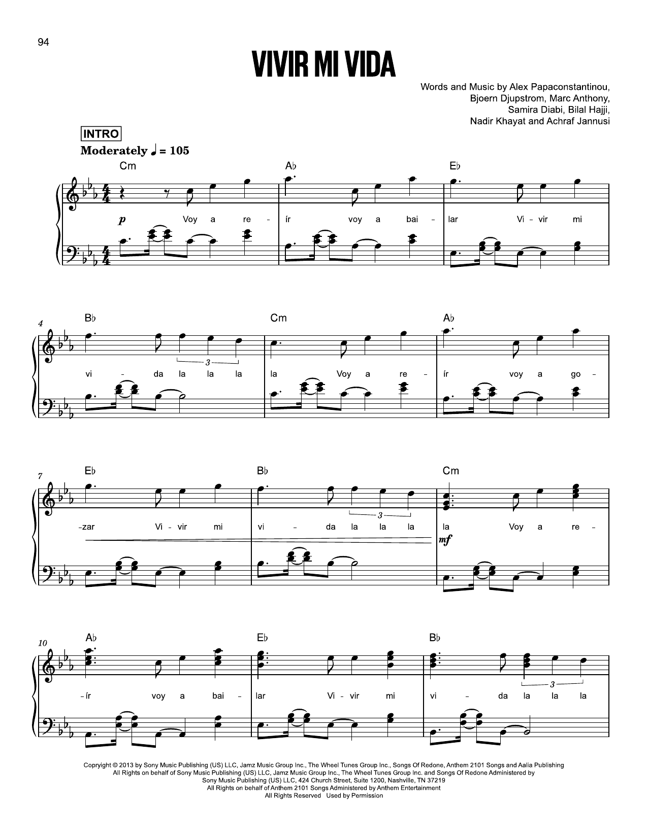 Produktgalerie: Seite 1 von 1 Vivir Mi Vida, Marc Anthony