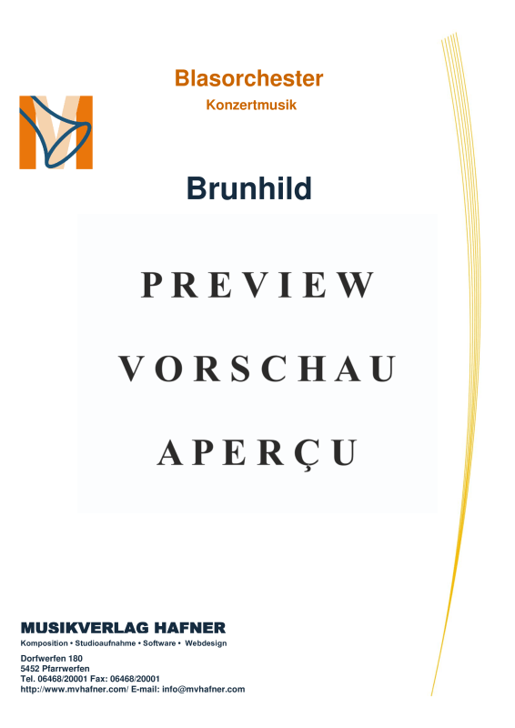 Product gallery: Page 4 of 11 Brunhild, , (large wind orchestra)