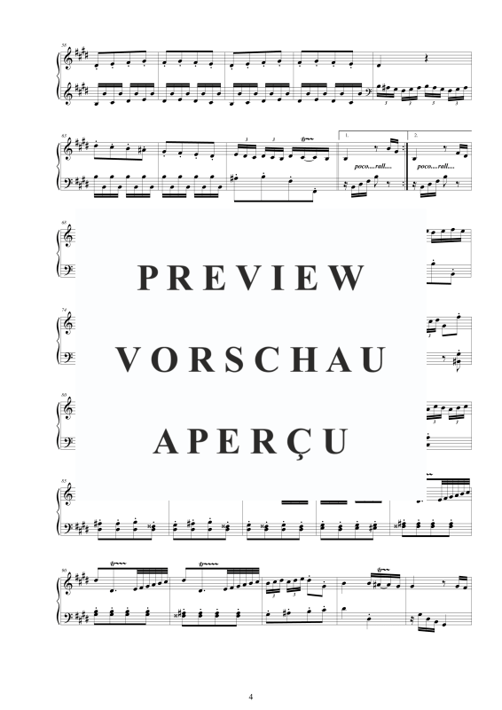 Produktgalerie: Seite 5 von 11 Cembalo Sonate Nr. 6 in E-Dur Op. 1, , Cembalo/Klavier Solo