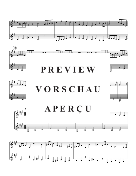 Produktgalerie: Seite 11 von 21 Ausgewählte Duette aus Händel's Flöten-Sonaten , , Hornduett